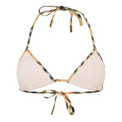 Burberry Triangle Bikini In Pink