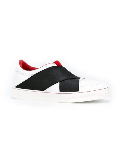 Shop Proenza Schouler Cross Panel Sneakers