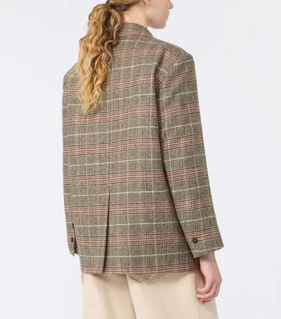 Weekend Max Mara Virgin Wool-blend Blazer In Beige