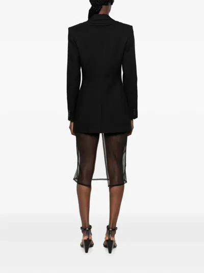 Viktor & Rolf Triple-layer Wool Blazer In 블랙