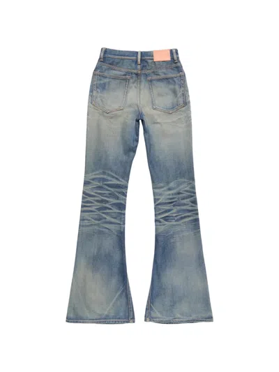 Acne Studios Belt Loop Jeans In Blue