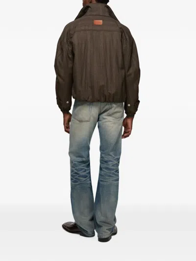 Acne Studios Wool Jacket In 브라운