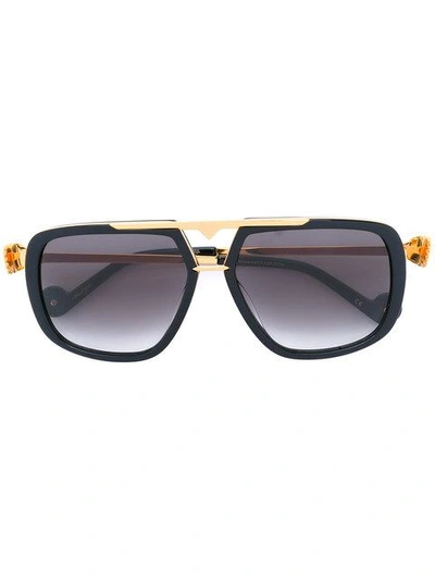 Shop Anna-karin Karlsson Paws Up Sunglasses In Black