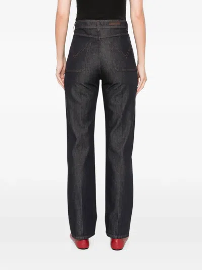 Max Mara Straight-leg Jeans In 블루