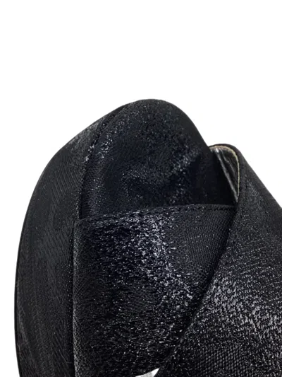Pre-owned Prada Slingback Platform Pumps In Black