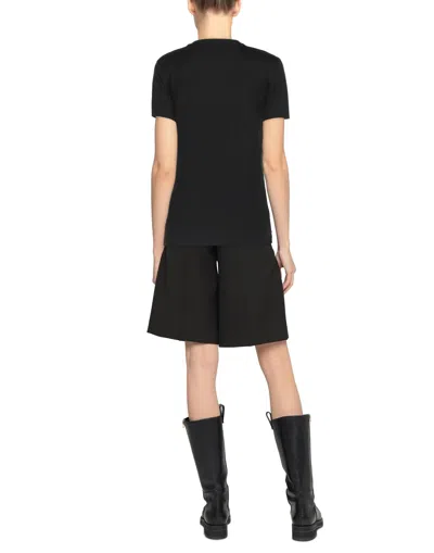 Dolce & Gabbana Printed T-shirt In Black