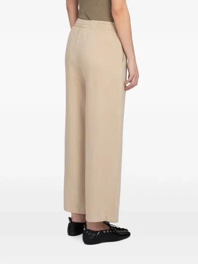 Minimum Maya Elasticated Trousers In Brown