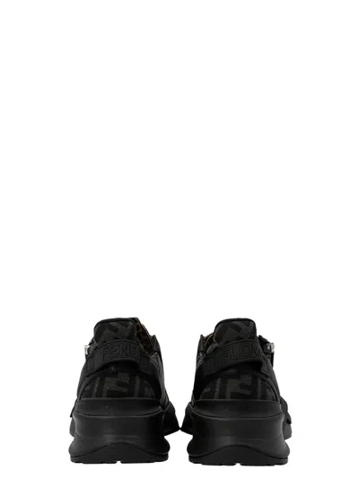 Fendi Flow Sneaker In Black