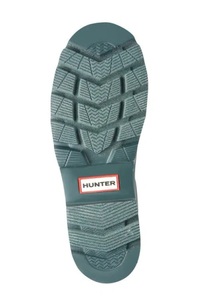 Hunter Carson Lug Sole Boot In Blue