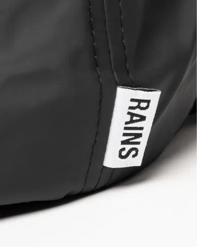 Rains Waterproof Six Panel Cap In 01 Black