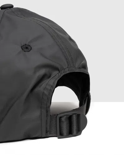 Rains Waterproof Six Panel Cap In 01 Black