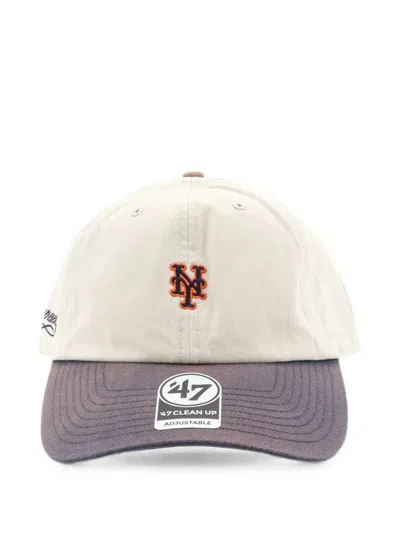 EMBROIDERED-LOGO BASEBALL CAP