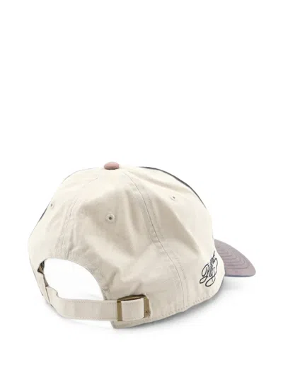 EMBROIDERED-LOGO BASEBALL CAP
