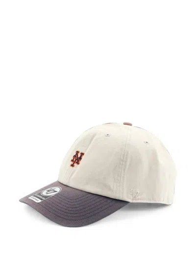 EMBROIDERED-LOGO BASEBALL CAP