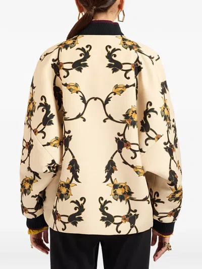 La Doublej Brooklyn Bomber Jacket In 뉴트럴