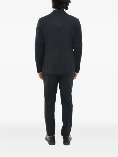 Corneliani Cc Collection Single-breasted Suit In Black