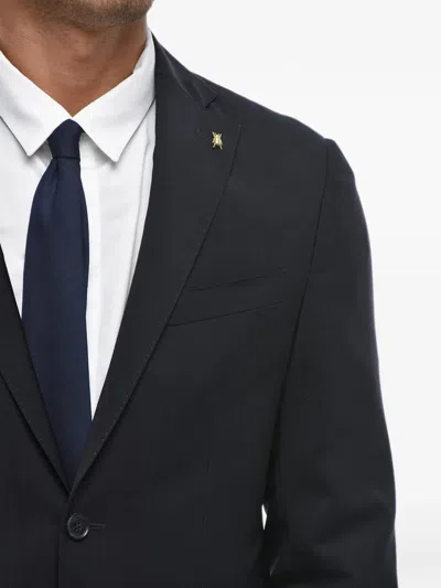 Corneliani Cc Collection Single-breasted Suit In Black