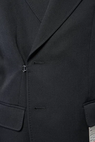 Miharayasuhiro Switch Front Blazer In Gray