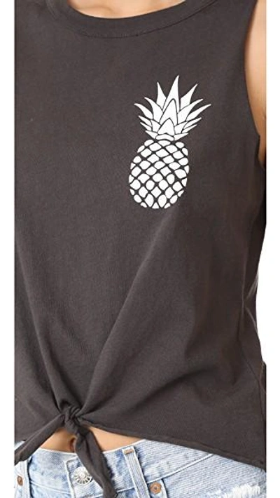 Shop Chaser Pineapple Tank In Very Black