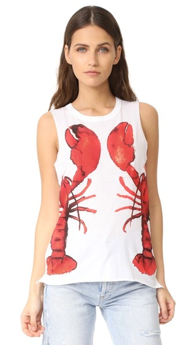 Chaser Rock Lobsters Tank In White