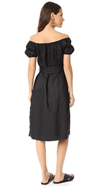 Shop Faithfull The Brand Figuera Dress In Black