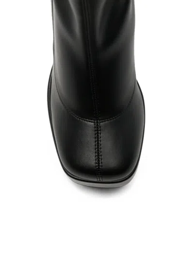Giuseppe Zanotti Platform Ankle Boots In 블랙
