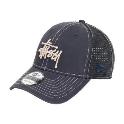 Stussy 9twenty Washed Basic Trucker 'navy'
