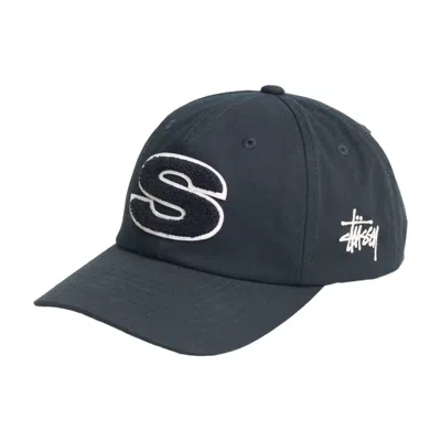 Stussy Chenille S Snapback Cap 'onyx'