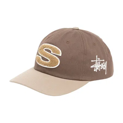Stussy Chenille S Snapback Cap 'brown'