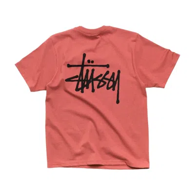 Stussy Basic  T-shirt 'clay'