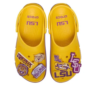 Crocs Mens Collegiate Clogs In Multi