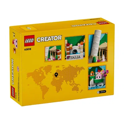 Lego Italy Postcard In Multi-color