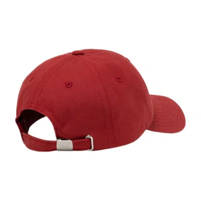Human Made 6panel Canvas Cap 'red'