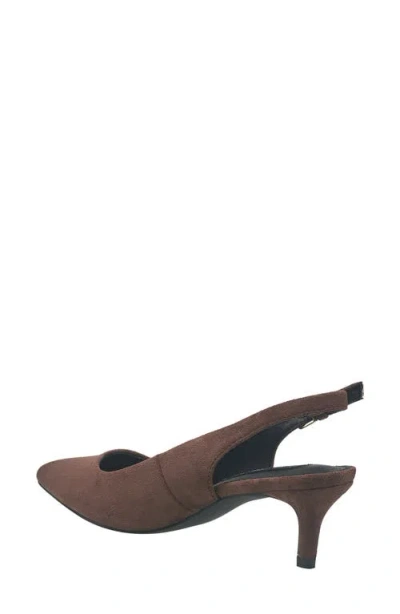 French Connection Quinn Slingback Pump In Choco