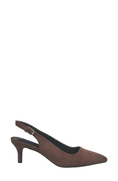 French Connection Quinn Slingback Pump In Choco