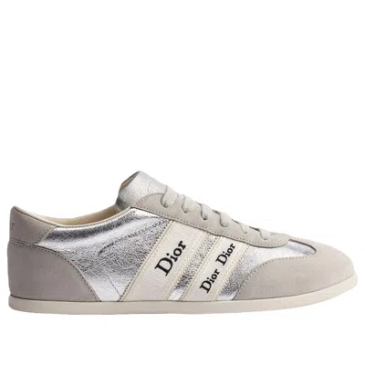 Dior Ribbon Sneaker In Gray