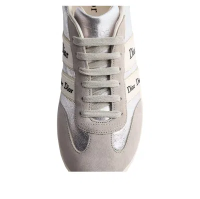 Dior Ribbon Sneaker In Gray