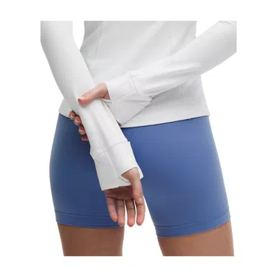 Lululemon Nulu Nylon Defined Cropped Jacket In White
