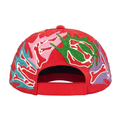 Supreme Wfst 6-panel Cap In Red