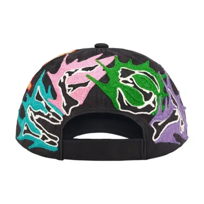 Supreme Wfst 6-panel Cap In Black