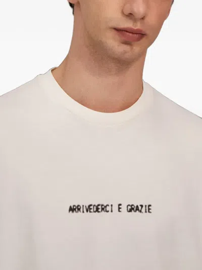 Laminar Graphic-print T-shirt In White