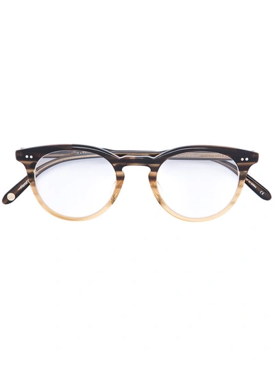 Garrett Leight Mckinley Glasses In Brown