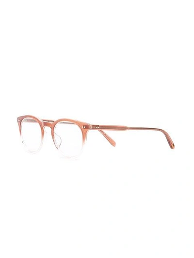 Shop Garrett Leight Rose Glasses In Pink
