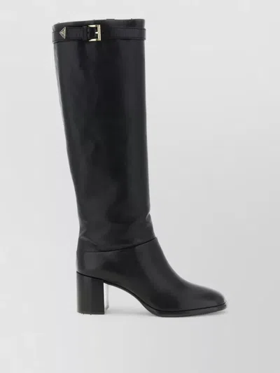 Prada Leather Knee-high Boots