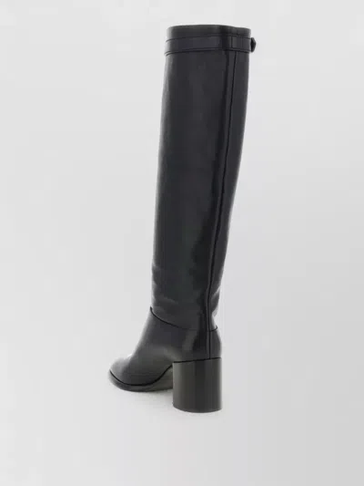 Prada Leather Knee-high Boots