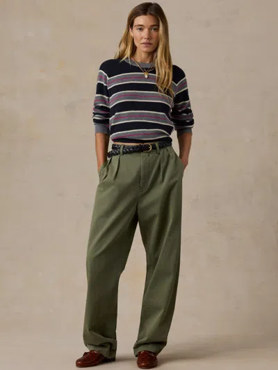 Faherty Throwback Crew Sweater In Multi
