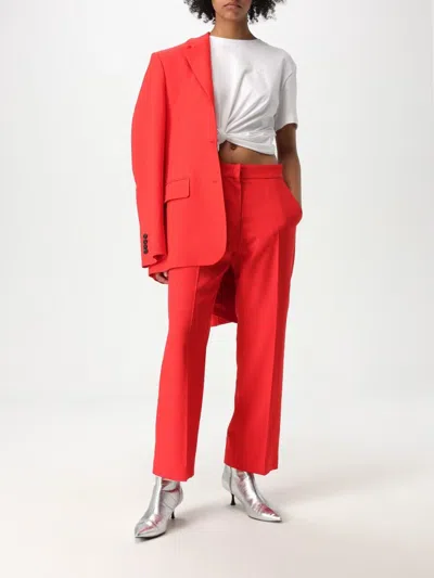 Msgm Pantalone In Red