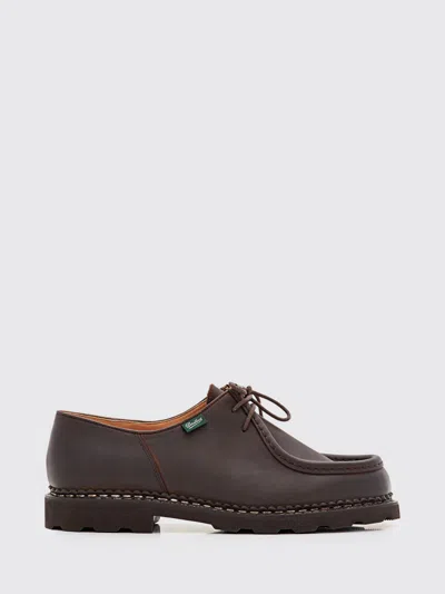 Paraboot Derby Michael In Pelle Liscia In Brown