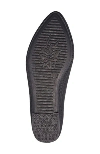 French Connection Caputo Pointed Toe Flat In Black