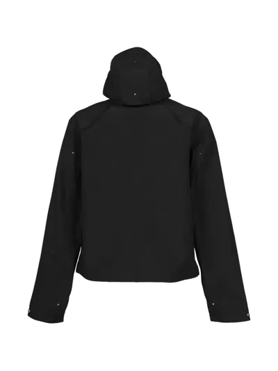 Heliot Emil Moire Technical Jacket In Black